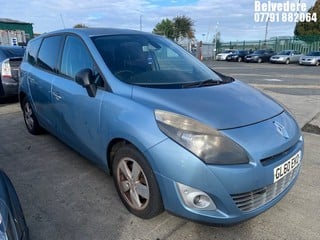 Location: BELVEDERE - 2010 RENAULT G SCENIC DY-QUE T-TOM TCE MPV REG: GL60EKO, 1397cc PETROL, 6 SPEED MANUAL PETROL, Former Keepers: 3, Keys: No, MOT: Expiry date05/12/2024