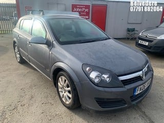 Location: BELVEDERE - 2006 VAUXHALL ASTRA CLUB 16V 5 DOOR HATCHBACK REG: FA06XAB, 1364cc PETROL, MANUAL , Former Keepers: 5, Keys: Yes, MOT: Expiry date15/01/2025