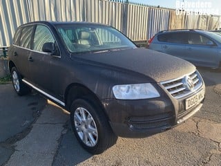 Location: BELVEDERE - 2005 VOLKSWAGEN  TOUAREG V6 TDI SPORT A ESTATE REG: DG05WNJ, 2999cc DIESEL, 6 SPEED AUTO DIESEL, Former Keepers: 6, Keys: No, MOT: Expiry date24.11.2024