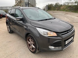 Location: Belvedere - 2015 FORD  KUGA TITANIUM TDCI 5 DOOR HATCHBACK REG: GH15CNF, 1997cc FUEL, 6 SPEED MANUAL DIESEL, Former Keepers: 1, Keys: Yes, MOT Expiry date: 31.08.2024