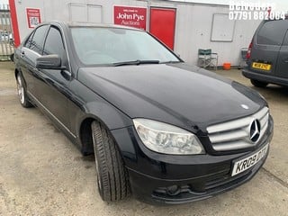 Location: Belvedere - 2009 MERCEDES  C220 SPORT CDI A  4 DOOR SALOON REG: KR09DTX, 2148 CC DIESEL, 5 SPEED AUTO DIESEL, Former Keepers: 4, Keys: Yes, MOT Expiry date: 04/11/2019