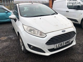 Location: Edinburgh - 2014 FORD FIESTA ZETEC 5 Door Hatchback REG: LC63WMG, Keys: No, MOT Expiry date: 19/02/2023, 1242 Petrol, 5 Speed Manual Petrol, Former Keepers: 1