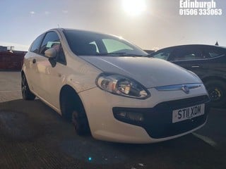 Location: Edinburgh - 2011 FIAT PUNTO EVO ACTIVE 3 Door Hatchback REG: ST11XDM, Keys: No, MOT Expiry date: 19/09/2023, 1242 Petrol, 5 Speed Manual Petrol, Former Keepers: 6