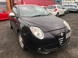 Location: Edinburgh - 2009 ALFA ROMEO MITO VELOCE 3 Door Hatchback REG: SM59WGF, Keys: No, MOT Expiry date: 19/12/2024, 1368 Petrol, 6 Speed Manual Petrol, Former Keepers: 1