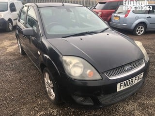 Location: Edinburgh - 2008 FORD FIESTA ZETEC CLIMATE TDCI 5 Door Hatchback REG: FN08FXC, Keys: No, MOT Expiry date: 11/10/2024, 1399 Diesel, 5 Speed Manual Diesel, Former Keepers: 12