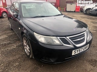 Location: Edinburgh - 2007 SAAB 9-3 VECTOR SPORT B/P A 4 Door Saloon REG: SY57UAK, Keys: No, MOT Expiry date: 29/08/2024, 2000 Other, 5 Speed Auto Petrol/Alcohol, Former Keepers: 4