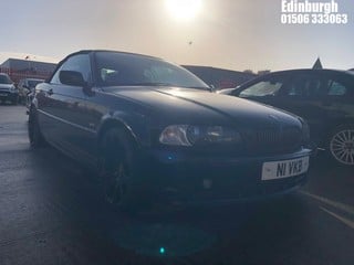 Location: Edinburgh - 2003 BMW 318 CI Convertible REG: N1VKB, Keys: No, MOT Expiry date: 16/07/2023, 1995 Petrol, 5 Speed Manual Petrol, Former Keepers: 9