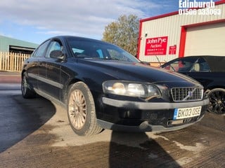 Location: Edinburgh - 2003 VOLVO S60 D5 SE 4 Door Saloon REG: BK03OSE, Keys: No, MOT Expiry date: 13/04/2024, 2401 Diesel, 5 Speed Manual Diesel, Former Keepers: 6