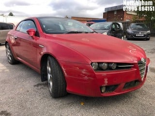 Location: Nottingham - 2009 ALFA ROMEO BRERA S JTS Coupe REG: W9PML, Keys: No, MOT Expiry date: 11/01/2023, 2198 Petrol, 6 Speed Manual Petrol, Former Keepers: 4