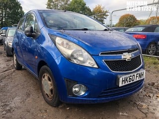 Location: Mitcham - 2011 CHEVROLET SPARK LS 5 Door Hatchback REG: HK60FNH, Keys: No, MOT Expiry date: 03/08/2024, 995 Petrol, 5 Speed Manual Petrol, Former Keepers: 3