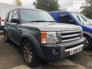 Location: Mitcham - 2008 LAND ROVER DISCOVERY TDV6 SE A Estate REG: LD08OSF, Keys: No, MOT Expiry date: 11/07/2024, 2720 Diesel, 6 Speed Auto Diesel, Former Keepers: 3