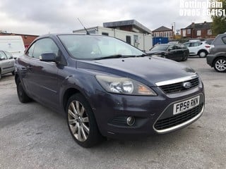 Location: Nottingham - 2008 FORD FOCUS CC-3 Convertible REG: FP58RKN, Keys: No, MOT Expiry date: 30/11/2024, 1999 Petrol, 5 Speed Manual Petrol, Former Keepers: 3