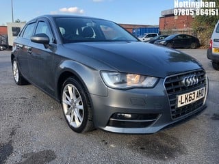 Location: Nottingham - 2013  AUDI  A3 SPORT TFSI 	 5 Door Hatchback REG: LK63AHO, 1798cc Petrol , 6 Speed Manual Petrol, Former Keepers: 2, Keys: Yes, MOT Expiry date: 20/06/2025