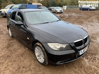 Location: Peterborough - 2007 BMW 320D SE 4 Door Saloon REG: TJ07CXV, Keys: No, MOT Expiry date: 15/05/2023, 1995 Diesel, 6 Speed Manual Diesel, Former Keepers: 6