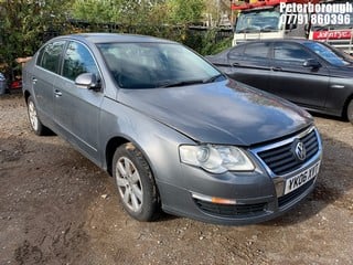 Location: Peterborough - 2006 VOLKSWAGEN PASSAT SE TDI 105 4 Door Saloon REG: YK06XVT, Keys: No, MOT Expiry date: 03/06/2025, 1896 Diesel, 5 Speed Manual Diesel, Former Keepers: 8