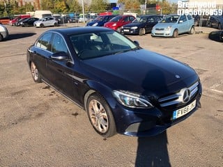 Location: BRENTWOOD - 2016 MERCEDES-BENZ 	 C350 SPORT E AUTO 	 4 DOOR SALOON REG: FV66JNJ, 1991cc HYBRID ELECTRIC, 7 SPEED AUTO PETROL/ELECTRIC, Former Keepers: 3, Keys: No, MOT: Expiry date14.02.2025