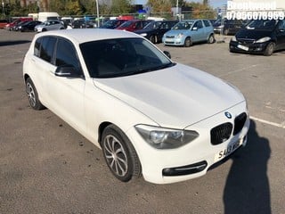 Location: BRENTWOOD - 2013 BMW 114I SPORT 	 5 DOOR HATCHBACK REG: SA13WGE, 1598cc PETROL, 6 SPEED MANUAL PETROL, Former Keepers: 4, Keys: No, MOT: Expiry date11.01.2024