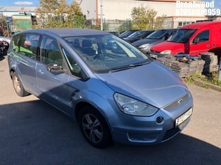 Location: BRENTWOOD - 2007 FORD S-MAX ZETEC TDCI 5G 	 MPV REG: BT07YAK, 1753cc DIESEL, 5 SPEED MANUAL DIESEL, Former Keepers: 6, Keys: No, MOT: Expiry date06.12.2024