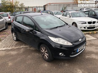 Location: Brentwood - 2010 FORD FIESTA ZETEC 68 TDCI 5 Door Hatchback REG: WV10RNN, Keys: No, MOT Expiry date: 15/10/2024, 1399 Diesel, 5 Speed Manual Diesel, Former Keepers: 6