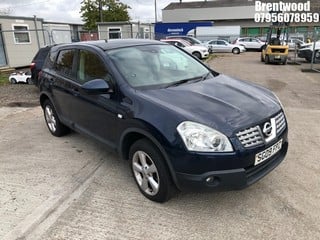 Location: Brentwood - 2009 NISSAN QASHQAI TEKNA 5 Door Hatchback REG: SG09FPZ, Keys: No, MOT Expiry date: 23/01/2025, 1598 Petrol, 5 Speed Manual Petrol, Former Keepers: 7