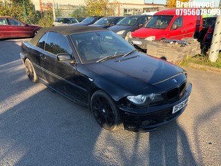 Location: Brentwood - 2006 BMW 330CI M SPORT AUTO Convertible REG: DF06NHK, Keys: No, MOT Expiry date: 01/03/2024, 2979 Petrol, 5 Speed Auto Petrol, Former Keepers: 7