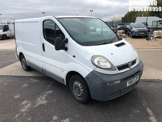 Location: Brentwood - 2002 VAUXHALL VIVARO 2700 DTI SWB Panel Van REG: YB02LFP, Keys: No, MOT Expiry date: 21/05/2024, 1870 Diesel, 5 Speed Manual Diesel, Former Keepers: 9