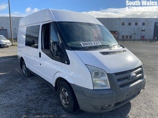 Location: South Wales - 2009 FORD TRANSIT 85 T280M FWD Panel Van REG: BN59XXY, Keys: No, MOT Expiry date: 27/11/2024, 2198 Diesel, 5 Speed Manual Diesel, Former Keepers: 8