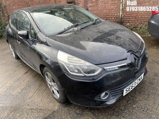 Location: Hull - 2014 RENAULT CLIO D-QUE M-NAV ENERGY T 5 Door Hatchback REG: SE63CNA, Keys: No, MOT Expiry date: 30/01/2024, 899 Petrol, 5 Speed Manual Petrol, Former Keepers: 3