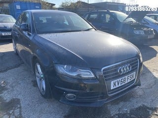 Location: Hull - 2008 AUDI A4 S LINE TDI AUTO 4 Door Saloon REG: KV58FSK, Keys: No, MOT Expiry date: 24/06/2025, 1968 Diesel, Variable 1 Speed Auto Diesel, Former Keepers: 12