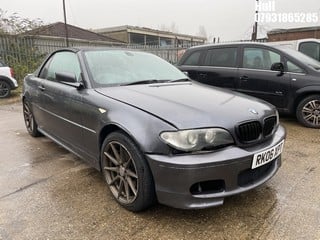 Location: Hull - 2006 BMW 320CD M SPORT Convertible REG: RK06XPT, Keys: No, MOT Expiry date: 22/05/2025, 1995 Diesel, 6 Speed Manual Diesel, Former Keepers: 14