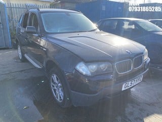 Location: Hull - 2007 BMW X3 SE Estate REG: GL57FPZ, Keys: No, MOT Expiry date: 17/10/2024, 1995 Diesel, 6 Speed Manual Diesel, Former Keepers: 7