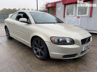 Location: Hull - 2008 VOLVO C70 SE D5 A Convertible REG: CX08UWU, Keys: No, MOT Expiry date: 06/10/2024, 2401 Diesel, 5 Speed Auto Diesel, Former Keepers: 5