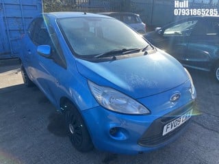 Location: Hull - 2009 FORD KA STYLE PLUS 3 Door Hatchback REG: FV09CTX, Keys: No, MOT Expiry date: 19/07/2024, 1242 Petrol, 5 Speed Manual Petrol, Former Keepers: 6