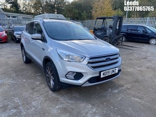 Location: Leeds - 2019 FORD  KUGA TITANIUM EDITION TDC 	 5 Door Hatchback 	 REG: MD19UMZ, 1997cc Diesel, 6 Speed Manual Diesel 	, Former Keepers: 0, Keys: Yes, MOT Expiry date: 04-07-2025