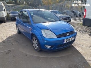 Location: Leeds - 2004 FORD FIESTA FLAME 3 Door Hatchback REG: FG04JZW, Keys: No, MOT Expiry date: 13-03-2024, 1388 Petrol, 5 Speed Manual Petrol, Former Keepers: 7