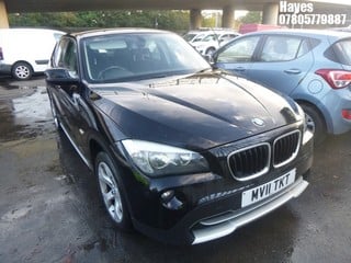 Location:  Hayes - 2011 BMW X1 SDRIVE 18D SE Estate REG: MV11TKT, Keys: Yes, MOT Expiry date: 22/11/2024, 1995 Diesel, 6 Speed Manual Diesel, Former Keepers: 3