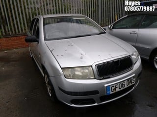 Location:  Hayes - 2006 SKODA FABIA CLASSIC HTP 5 Door Hatchback REG: GF06ONS, Keys: No, MOT Expiry date: 07/08/2024, 1198 Petrol, 5 Speed Manual Petrol, Former Keepers: 6