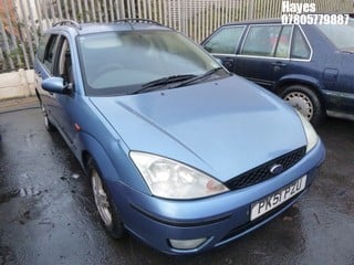 Location:  Hayes - 2001 FORD FOCUS ZETEC Estate REG: PK51PZU, Keys: No, MOT Expiry date: 28/09/2022, 1796 Petrol, 5 Speed Manual Petrol, Former Keepers: 2