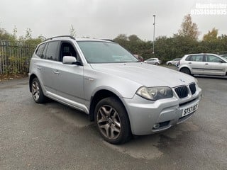 Location: Manchester - 2008 BMW X3 M SPORT Estate REG: ST57UCF, 1995 Diesel, 6 Speed Manual Diesel, Former Keepers: 7, Keys: No, MOT Expiry date: 31/08/2024