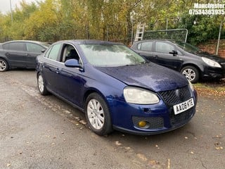 Location: Manchester - 2008 VOLKSWAGEN JETTA SPORT TDI 4 Door Saloon REG: AA08KTE, 1968 Diesel, 6 Speed Manual Diesel, Former Keepers: 11, Keys: No, MOT Expiry date: 12/06/2025