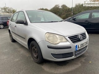 Location: Manchester - 2006 VOLKSWAGEN POLO E 55 5 Door Hatchback REG: AJ06GVK, 1198 Petrol, 5 Speed Manual Petrol, Former Keepers: 8, Keys: No, MOT Expiry date: 19/11/2024