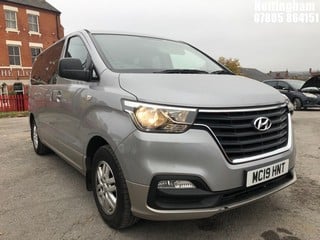 Location: Nottingham - 2019 HYUNDAI  I800 SE CRDI SILVER  REG: MC19HNT, 2497cc Diesel , 6 Speed Manual Diesel, Former Keepers: 0, Keys: Yes, MOT Expiry date: 14/04/2025