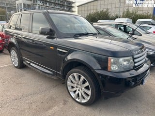 Location: North Woolwich - 2007 LAND ROVER RANGE ROVER SP HSE SC A Estate REG: EY07UUX, Keys: No, MOT Expiry date: 27/09/2024, 4197 Petrol, 6 Speed Auto Petrol, Former Keepers: 7