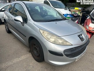 Location: North Woolwich - 2006 PEUGEOT 207 S 3 Door Hatchback REG: MA56RVN, Keys: No, MOT Expiry date: 07/10/2024, 1360 Petrol, 5 Speed Manual Petrol, Former Keepers: 5