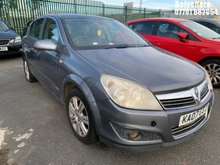 Location: Belvedere - 2007 VAUXHALL ASTRA SRI XP A 5 Door Hatchback REG: KA07GTZ, Keys: No, MOT Expiry date: 03/08/2024, 1796 Petrol, 4 Speed Auto Petrol, Former Keepers: 7