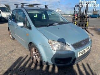 Location: Belvedere - 2004 FORD FOCUS C-MAX ZETEC MPV REG: VK04PYP, Keys: No, MOT Expiry date: 07.06.2024, 1798 Petrol, 5 Speed Manual Petrol, Former Keepers: 10