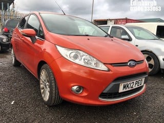 Location: Edinburgh - 2012 FORD FIESTA TITANIUM TDCI 70 5 Door Hatchback REG: MK12PEO, Keys: No, MOT Expiry date: 26/03/2024, 1399 Diesel, 5 Speed Manual Diesel, Former Keepers: 3