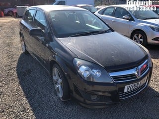 Location: Edinburgh - 2009 VAUXHALL ASTRA SRI XP 5 Door Hatchback REG: VU59NBM, Keys: No, MOT Expiry date: 21/10/2021, 1796 Petrol, 5 Speed Manual Petrol, Former Keepers: 3