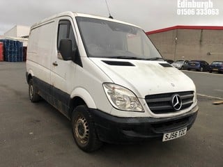 Location: Edinburgh - 2007 MERCEDES SPRINTER 311 CDI SWB Panel Van REG: SJ56TZC, Keys: No, MOT Expiry date: 22/05/2024, 2148 Diesel, 6 Speed Manual Diesel, Former Keepers: 6