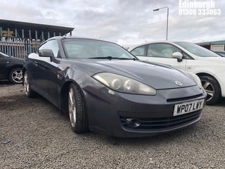 Location: Edinburgh - 2007 HYUNDAI COUPE SIII V6 Coupe REG: WP07LWY, Keys: No, MOT Expiry date: 28/11/2024, 2656 Petrol, 6 Speed Manual Petrol, Former Keepers: 5